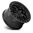 Alumínium felni 17x9 ET-12 5x127 D786 Unit Matte Black W/ Matte Black Ring Fuel