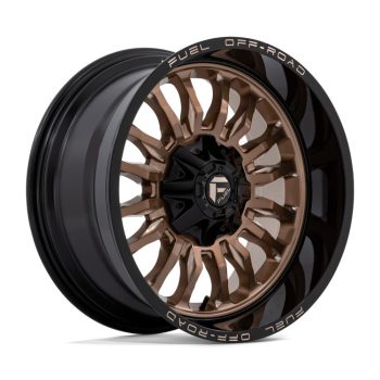   Alloy Wheel 20x10 ET-18 6x135/6x139.7 D797 ARC Platinum Bronze W/ Black LIP Fuel