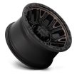 Alumínium felni 17x9 ET1 5x127 D824 Traction Matte Black W/ Double Dark Tint Fuel