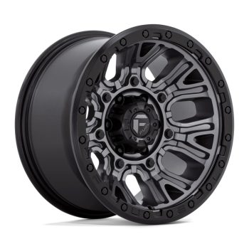   Alumínium felni 20x9 ET1 5x127 D825 Traction Matte Gunmetal W/ Black Ring Fuel