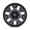   Alumínium felni 20x9 ET1 5x127 D825 Traction Matte Gunmetal W/ Black Ring Fuel