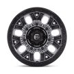 Alumínium felni 20x9 ET1 5x127 D825 Traction Matte Gunmetal W/ Black Ring Fuel