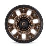   Alumínium felni 17x9 ET-12 5x127 D826 Traction Matte Bronze W/ Black Ring Fuel