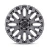 Alloy Wheel 20x9 ET1 5x139.7 D830 Quake Platinum Fuel
