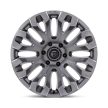 Alloy Wheel 20x9 ET1 5x139.7 D830 Quake Platinum Fuel
