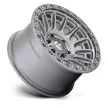 Alumínium felni 17x9 ET-12 5x127 D833 Cycle Platinum Fuel