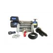 HusarWinch troliu electric de 13000 de livre (5897 kg) echipat cu cablu de oțel