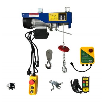   HusarWinch troliu de ridicare P 300/600 cu telecomandă wireless