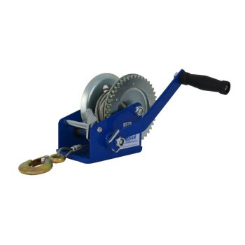   Troliu manual HusarWinch R 1200 lbs (540 kg) cu cablu de oțel
