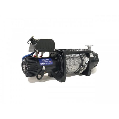 Troliu electric HusarWinch S 22000 lbs (9979 kg) cu cablu de oțel