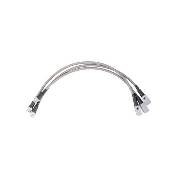   Kit de 3 furtune de frână flexibile, cu oțel acoperit cu teflon, pentru șasiu și punte Nissan Patrol Y61 cu ABS +10cm