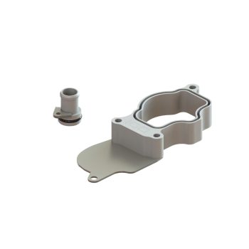   Placă de modificare a carterului filtrului de ventilație IOD pentru conversia motorului Nissan Patrol Y60/61 M57 Biturbo