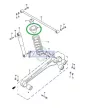 Spacer pentru arc spate Kalgum pentru Suzuki Jimny, Vitara, Grand Vitara