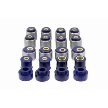   Kalgum, kit bucșe poliuretan cu carcasă metalică față-spate, în față cu bucșă braț oscilant reglabilă Nissan Patrol Y60/61 2,8