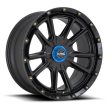 Alumínium felni 17x9 ET18 5x127/5x139.7 KM100 Sync Satin Black KMC