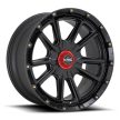 Alumínium felni 17x9 ET18 5x127/5x139.7 KM100 Sync Satin Black KMC