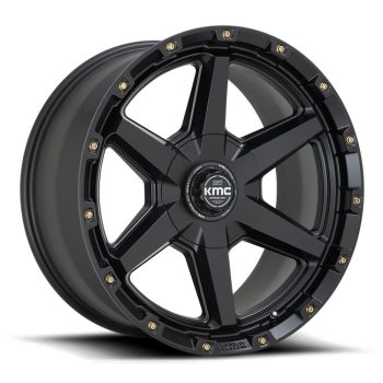   Alumínium felni 17x9 ET18 5x127/5x139.7 KM101 Tempo Satin Black KMC