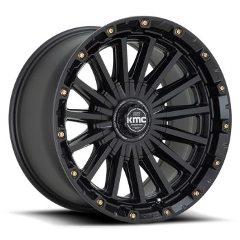   Alumínium felni 17x9 ET0 5x127/5x139.7 KM102 Signal Satin Black KMC