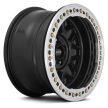 Alumínium felni 17x9 ET-38 5x127 KM235 Satin Black Beadlock KMC