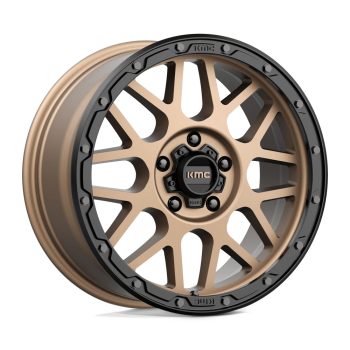   Alumínium felni 18x8.5 ET35 5x127 KM535 Grenade Off-road Matte Bronze W/ Matte Black LIP KMC