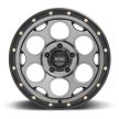 Alumínium felni 18x8.5 ET18 5x127 KM541 Dirty Harry Satin Gray W/ Black LIP KMC