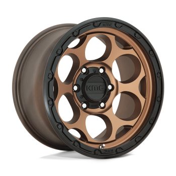   Alumínium felni 18x8.5 ET0 6x139,7 KM541 Dirty Harry Matte Bronze W/ Black LIP KMC