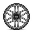 Alloy Wheel 20x9 ET0 6x139.7 KM544 Mesa Satin Black W/ Gray Tint KMC