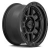   Alumínium felni 17x9 ET18 5x127 KM544 Satin Black/Gloss Black Lip KMC