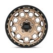 Alloy Wheel 17x9 ET18 5x127 KM545 Trek Matte Bronze W/ Black LIP KMC