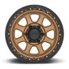   Alumínium felni 20x9 ET18 5x127 KM548 Chase Matte Bronze W/ Black LIP KMC