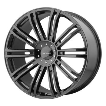   Alumínium felni 20x8.5 ET35 5x114.3/5x127 KM677 D2 Gloss Black KMC