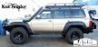 Evazări din plastic Kut Snake pentru Nissan Patrol Y61 GU4 2005-> 75mm