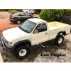  Evazări din plastic Kut Snake pentru Toyota Hilux 106 cabină scurtă 95mm
