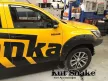 Evazări din plastic Kut Snake pentru Toyota Hilux Revo 2015-2019 75mm