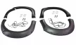 Evazări din plastic Kut Snake pentru Toyota Hilux Vigo 2005-2012 50mm