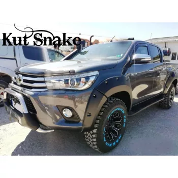   Evazări din plastic Kut Snake pentru Toyota Hilux Rocco 2019+ 75 mm