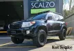 Evazări din plastic Kut Snake pentru Toyota Land Cruiser 200 50mm simplu