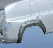 Evazări din plastic Kut Snake pentru Toyota Land Cruiser 200 50mm simplu