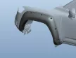 Evazări din plastic Kut Snake pentru Toyota Land Cruiser 200 50mm simplu