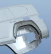 Evazări din plastic Kut Snake pentru Toyota Land Cruiser 200 50mm simplu