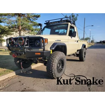   Evazări din plastic Kut Snake pentru Toyota Land Cruiser 75/79 pick-up single cab până în 2007 +50mm