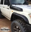 Evazări din plastic Kut Snake pentru Toyota Land Cruiser 76 2007-> 50mm