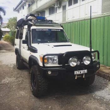   Evazări din plastic Kut Snake pentru Toyota Land Cruiser 78 2007-> 50mm