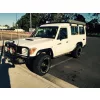   Evazări din plastic Kut Snake pentru Toyota Land Cruiser 78 2007-> 50mm