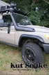 Evazări din plastic Kut Snake pentru Toyota Land Cruiser 79 pick-up cabină dublă 2007-> 50mm