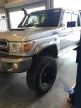 Evazări din plastic Kut Snake pentru Toyota Land Cruiser 79 pick-up cabină dublă 2007-> 50mm