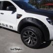 Evazări din plastic Kut Snake pentru Ford Ranger PX  2011-> 95mm MONSTER suprafață netedă