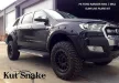 Evazări din plastic Kut Snake 4cm Ford Ranger PX2 PX3 2016-> 40mm EXTRA SLIM