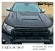Spoiler capotă Kut Snake  Ford Ranger PX3 2019-> RAPTOR STILE