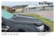 Spoiler capotă Kut Snake  Ford Ranger PX3 2019-> RAPTOR STILE